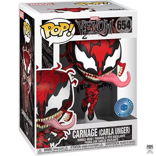 Figurine Funko POP Carnage Venom (Carla Unger) (Venom)