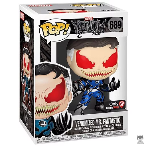 Figurine Funko POP Mr Fantastique Venom (Metallic) (Metallic)