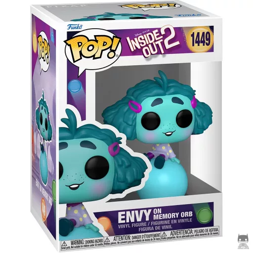Figurine Funko POP Envie sur orbe de mémoire (Vice-Versa 2)