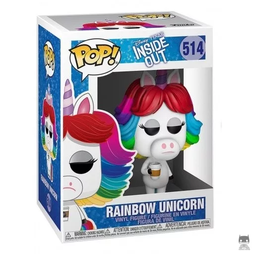 Figurine Funko POP Licorne Multicolore (Vice-Versa)