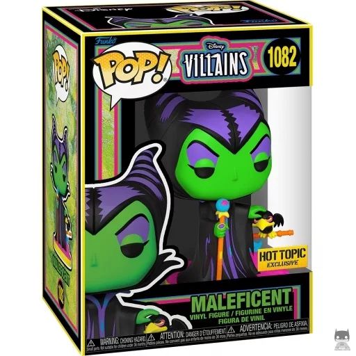 Figurine Funko POP Maléfique (Blacklight) (Hot Topic)