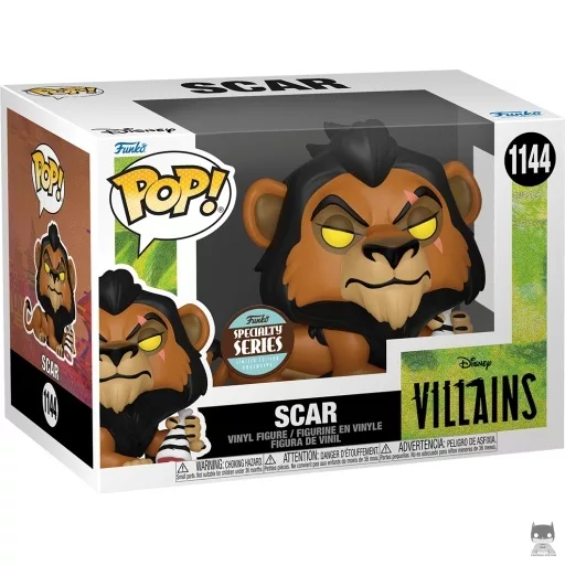 Figurine Funko POP Scar avec Viande (Villains Disney)