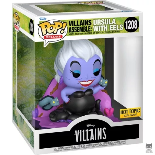 Figurine Funko POP Villains Assemble : Ursula avec Anguilles (Hot Topic)