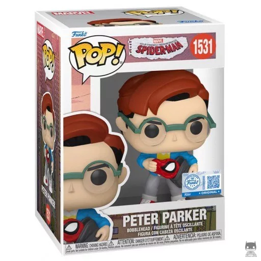 Figurine Funko POP Peter Parker (Votre fidèle serviteur Spider-Man)