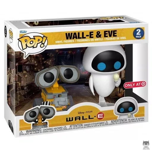 Figurine Funko POP Wall-E & Eve (Wall-E)