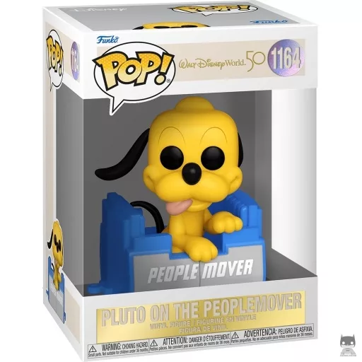 Figurine Funko POP Pluto dans l'Attraction Peoplemover (Walt Disney World 50ème Anniversaire)