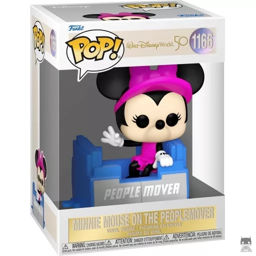 Figurine Funko POP Minnie Mouse dans l'Attraction Peoplemover (Walt Disney World 50ème Anniversaire)