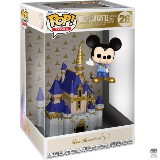 Figurine Funko POP Château de Cendrillon & Mickey Mouse (Pop! Vinyl)