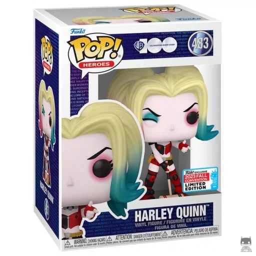 Figurine Funko POP Harley Quinn Clin d'œil (Warner Bros 100 ans)