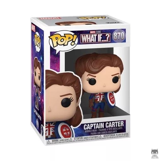 Figurine Funko POP Captain Carter (What If...?)