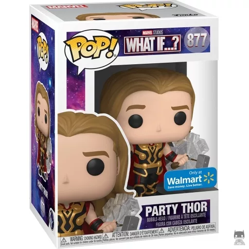 Figurine Funko POP Thor fait la fête (Walmart)