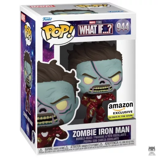 Figurine Funko POP Zombie Iron Man (Glow in the Dark) (What If...?)