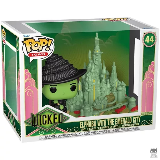 Figurine Funko POP Elphaba avec Emerald City (Pop! Vinyl)