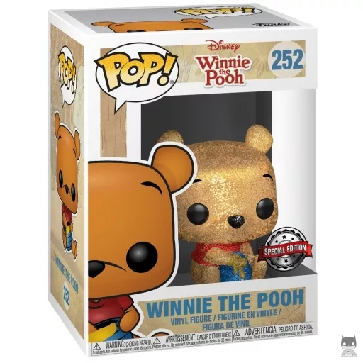 Figurine Funko POP Winnie l'Ourson Assis (Diamond Glitter) (Hot Topic)