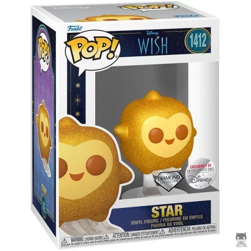 Figurine Funko POP Star (Diamond Glitter) (Wish, Asha et la bonne étoile)