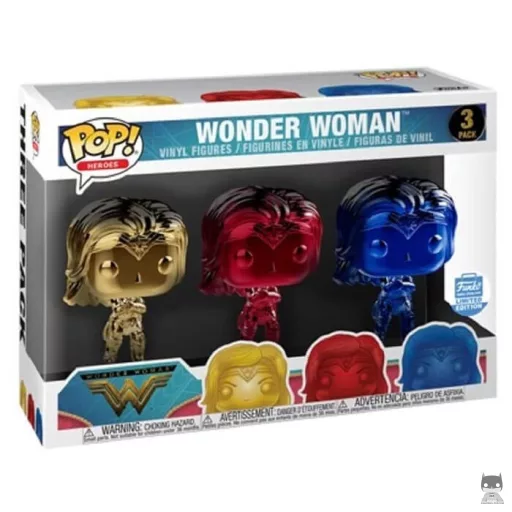 Figurine Funko POP Wonder Woman (Chrome) (Wonder Woman)