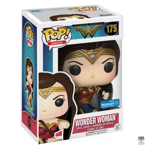 Figurine Funko POP Wonder Woman avec bouclier (Walmart)