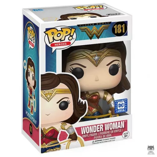 Figurine Funko POP Wonder Woman avec son lasso (Wonder Woman)