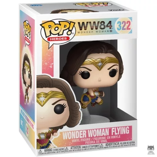 Figurine Funko POP Wonder Woman en vol (Wonder Woman 1984)
