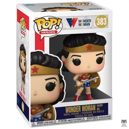 Figurine Funko POP Wonder Woman Âge d'Or (Wonder Woman 80ème anniversaire)