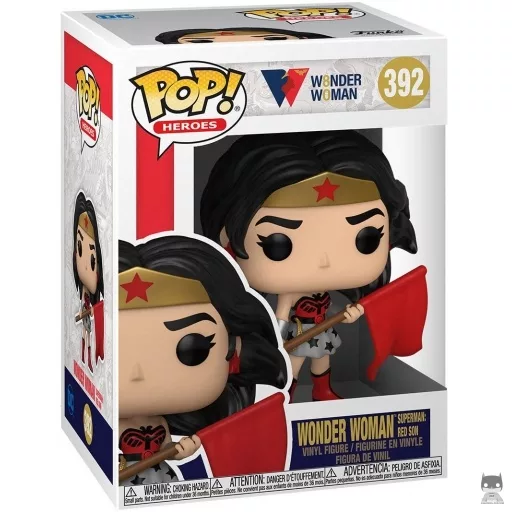 Figurine Funko POP Wonder Woman Superman Red Son (Wonder Woman 80ème anniversaire)