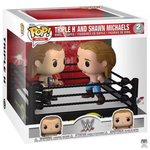 Figurine Funko POP Summer Slam Ring Triple H & Sean Michaels (Multipack)