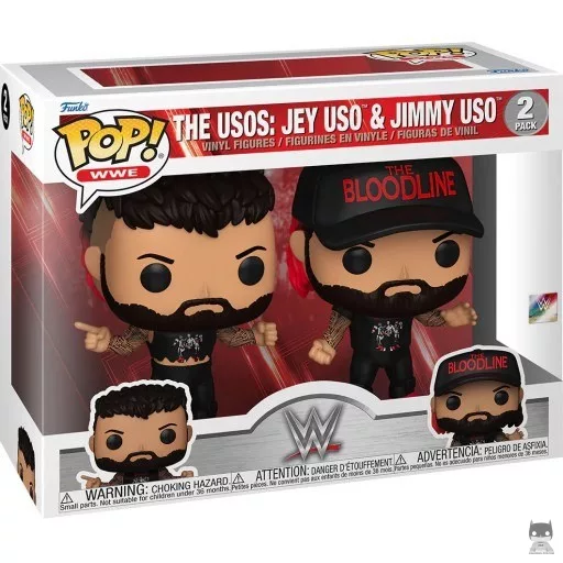 Figurine Funko POP The Usos : Jey Uso & Jimmy Uso (Multipack)