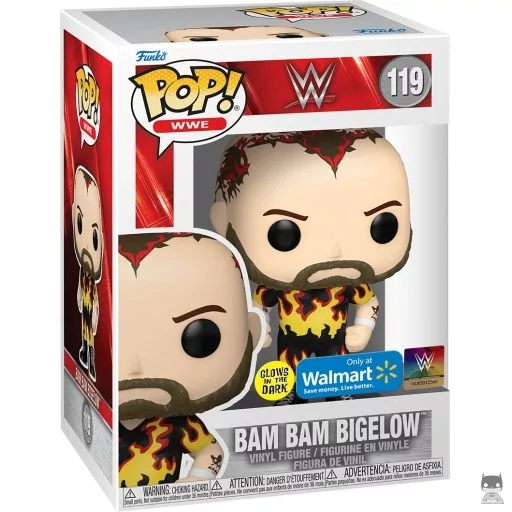 Figurine Funko POP Bam Bam Bigelow (Glow in the Dark) (Bam Bam Bigelow)