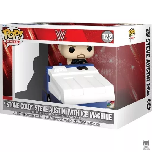 Figurine Funko POP Stone Gold Steve Austin avec Surfaceuse (Stone Cold Steve Austin)
