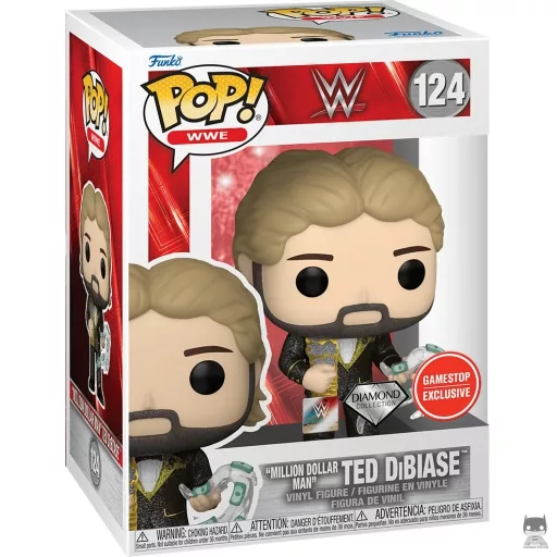 Figurine Funko POP Million Dollar Man Ted DiBiase (Diamond Glitter) (WWE)
