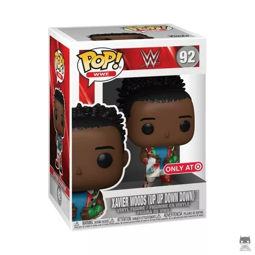 Figurine Funko POP Xavier Woods Up Up Down Down (Metallic) (WWE)