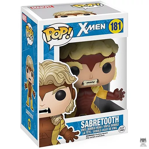 Figurine Funko POP Dents-de-sabre (X-Men)