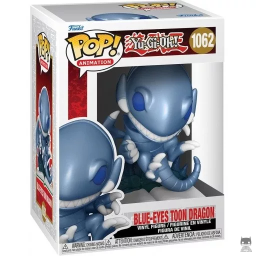 Figurine Funko POP Dragon Toon aux Yeux Bleus (Metallic) (Yu-Gi-Oh!)