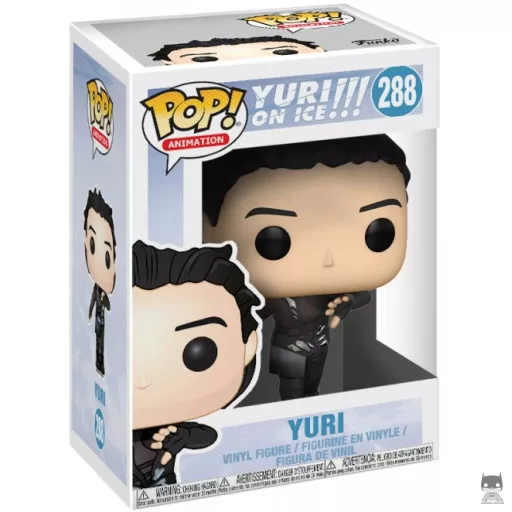 Figurine Funko POP Yuri Katsuki avec Patins (Yuri on Ice)