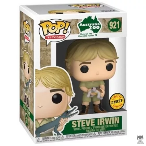 Figurine Funko POP Steve Irwin avec Tortue (Chase) (Chase)