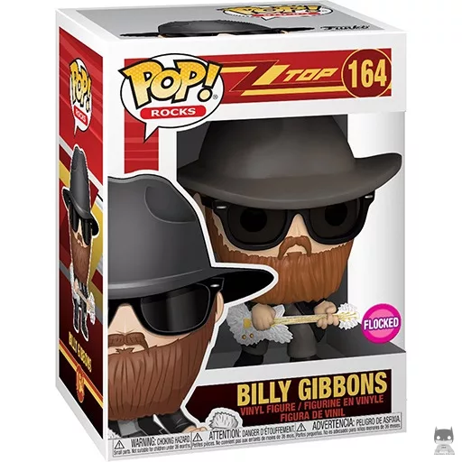 Figurine Funko POP Billy Gibbons (Flocked) (ZZ Top)