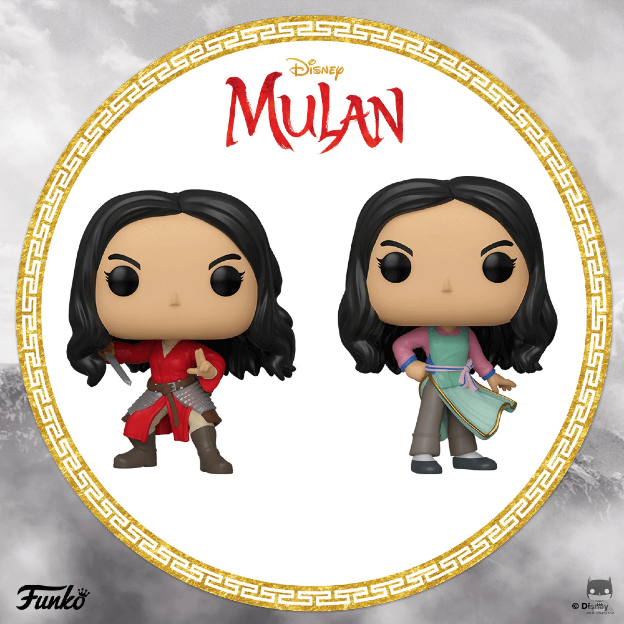 2 nouvelles POP Mulan Disney