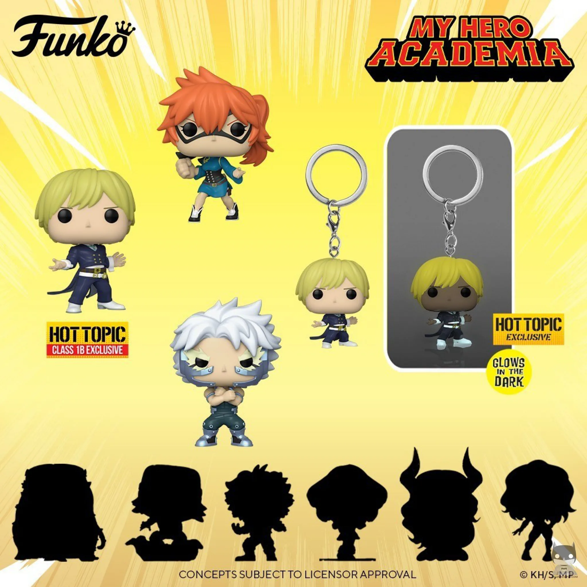 3 nouveaux personnages MHA en POP