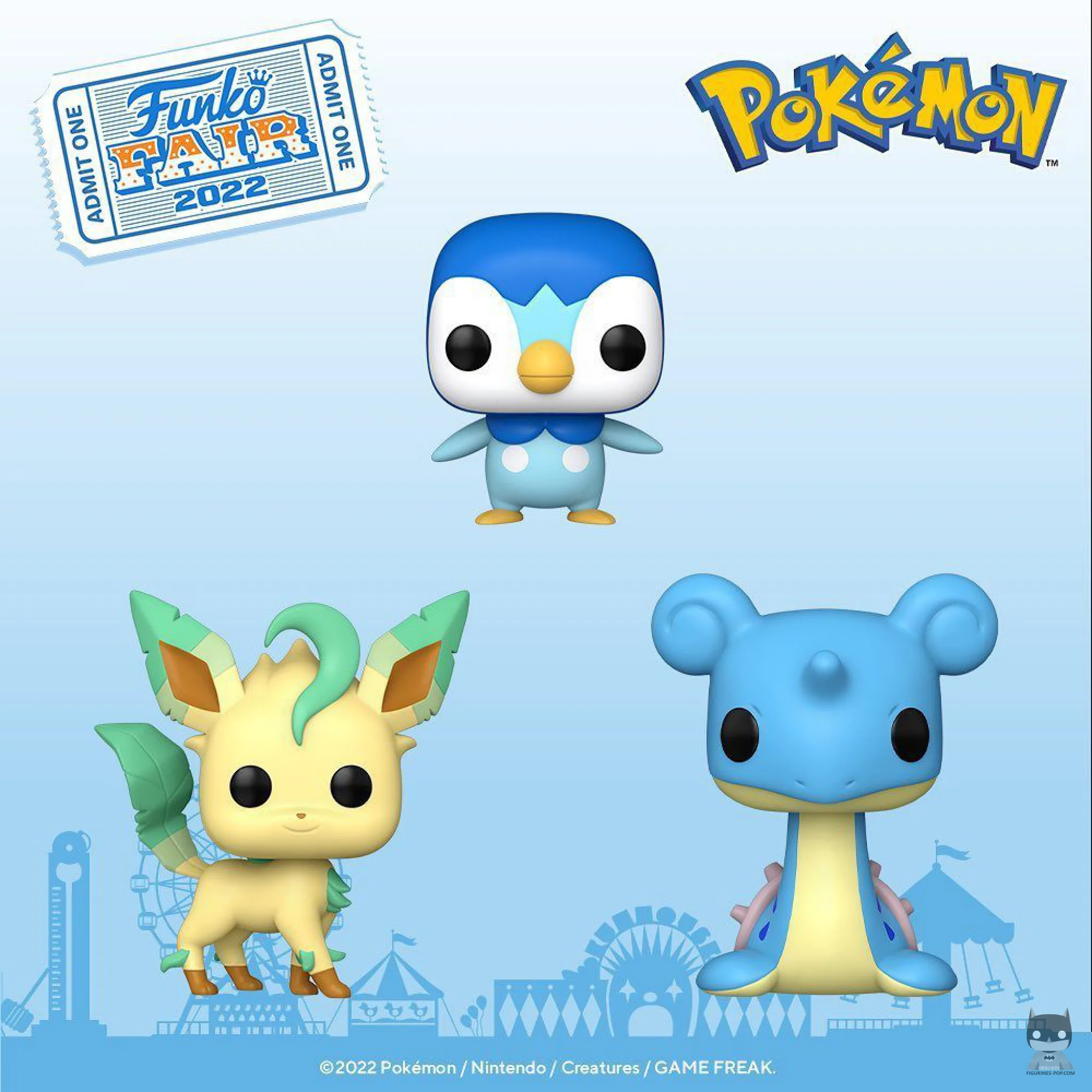 3 nouveaux Pokémon en Funko POP