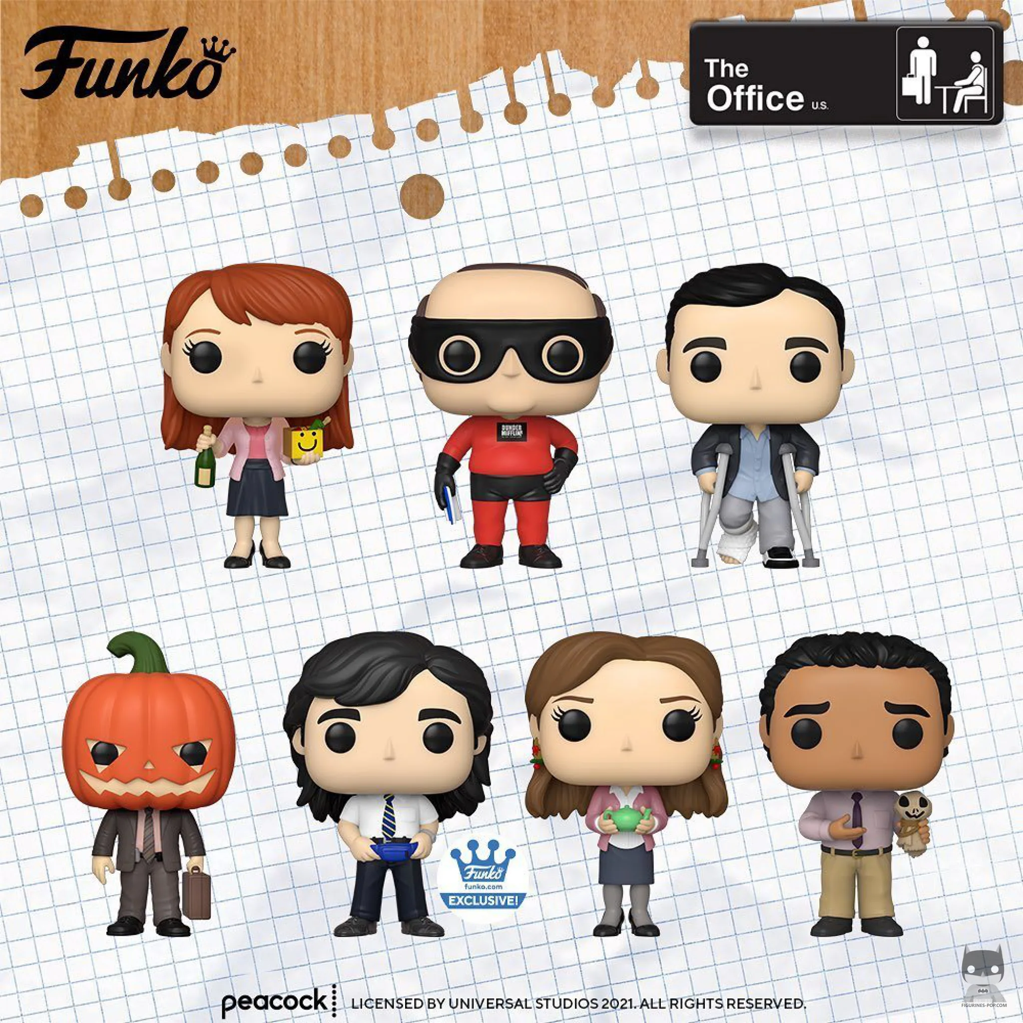 4 nouvelles POP de la série The Office