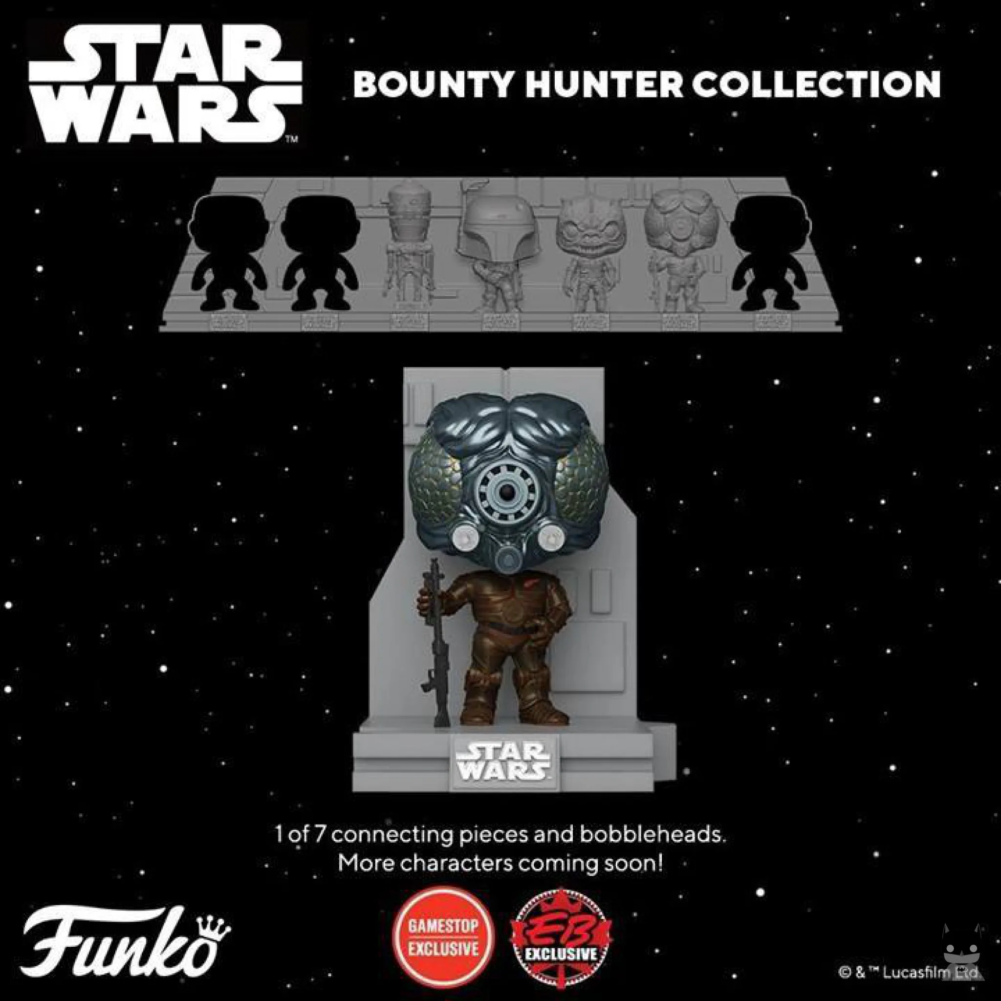 4ème POP pour le set Star Wars Deluxe des Chasseurs de Prime (Star Wars)