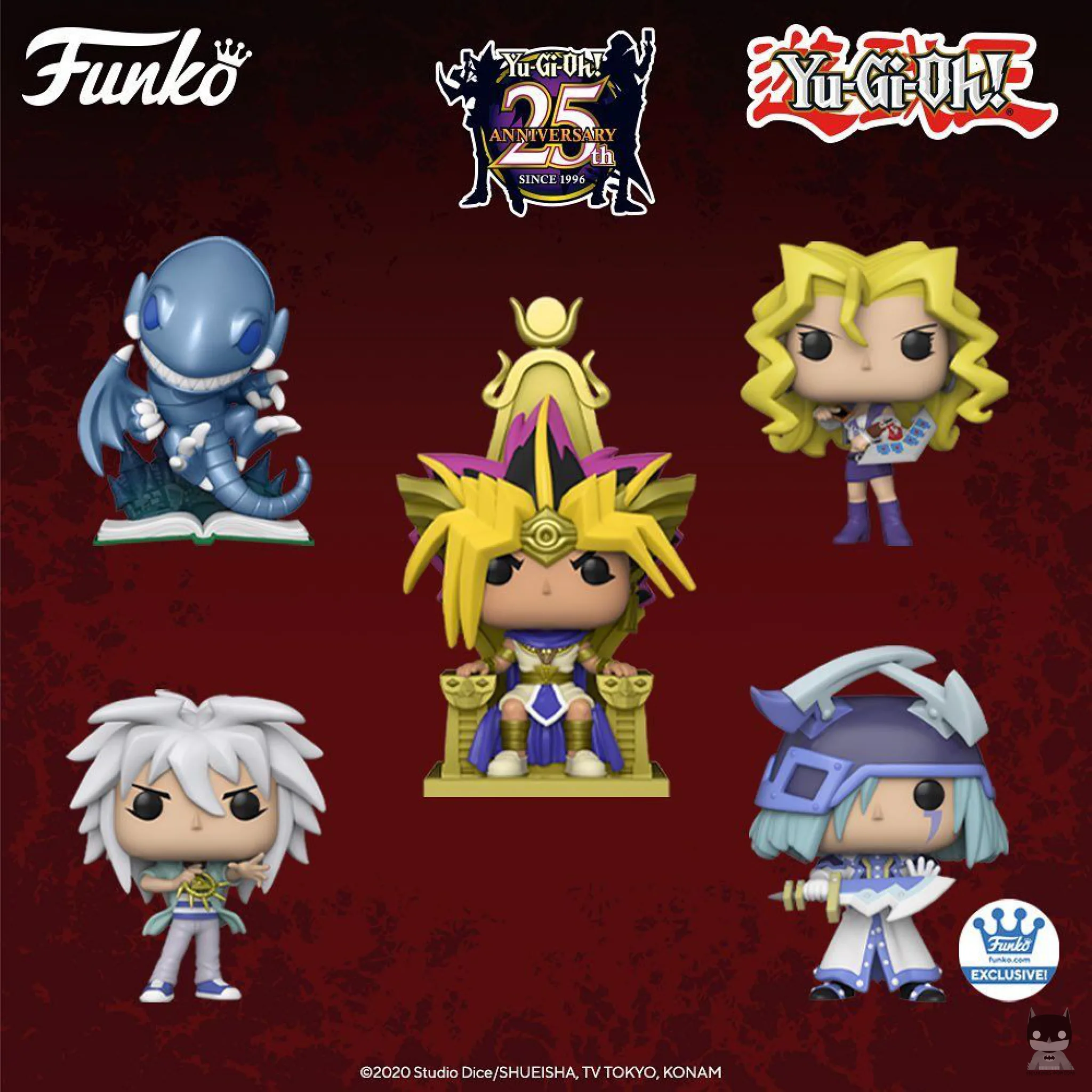 8 nouvelles Funko POP pour les 25 ans de Yu-Gi-Oh!