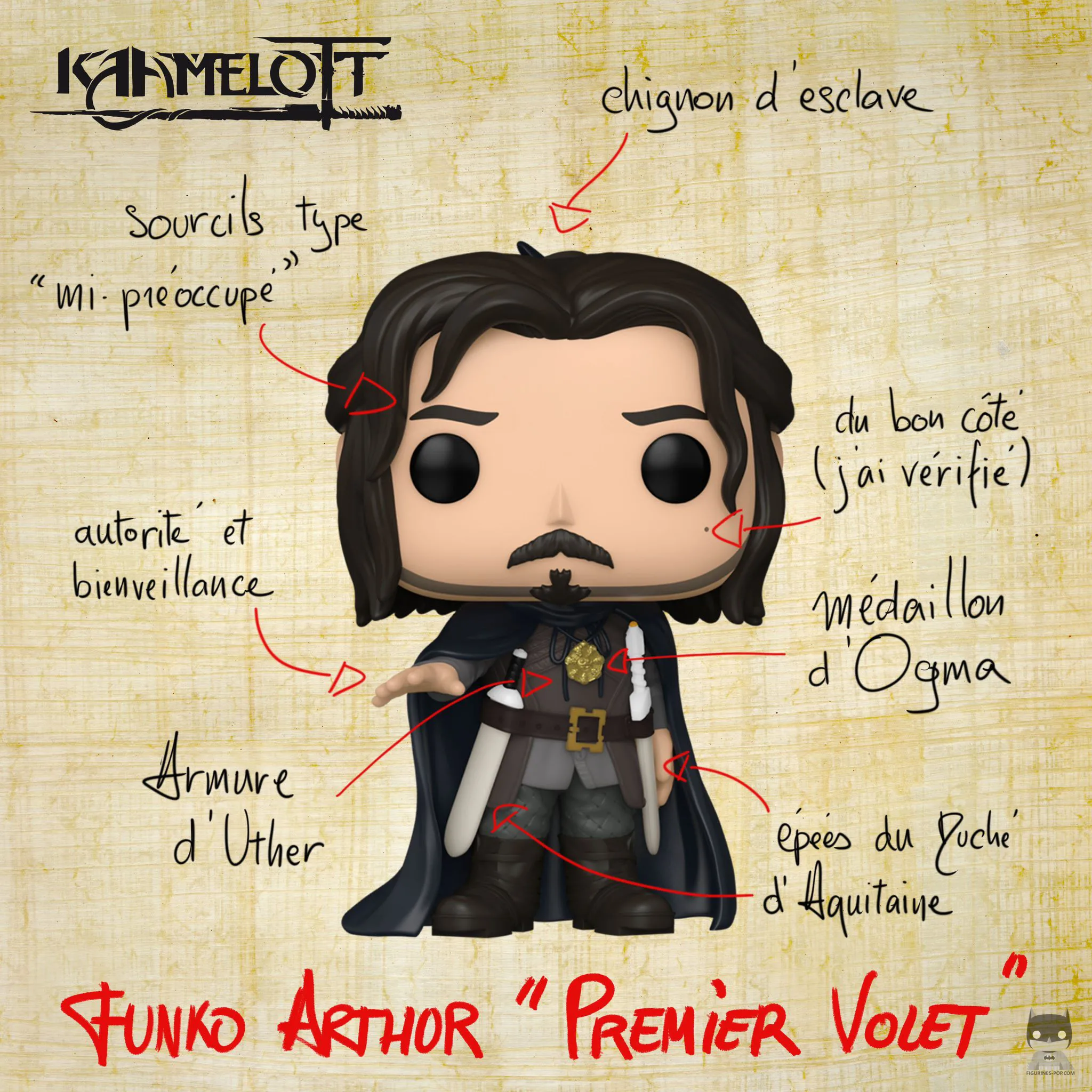 Alexandre Astier a officialisé la première POP de Kaamelott