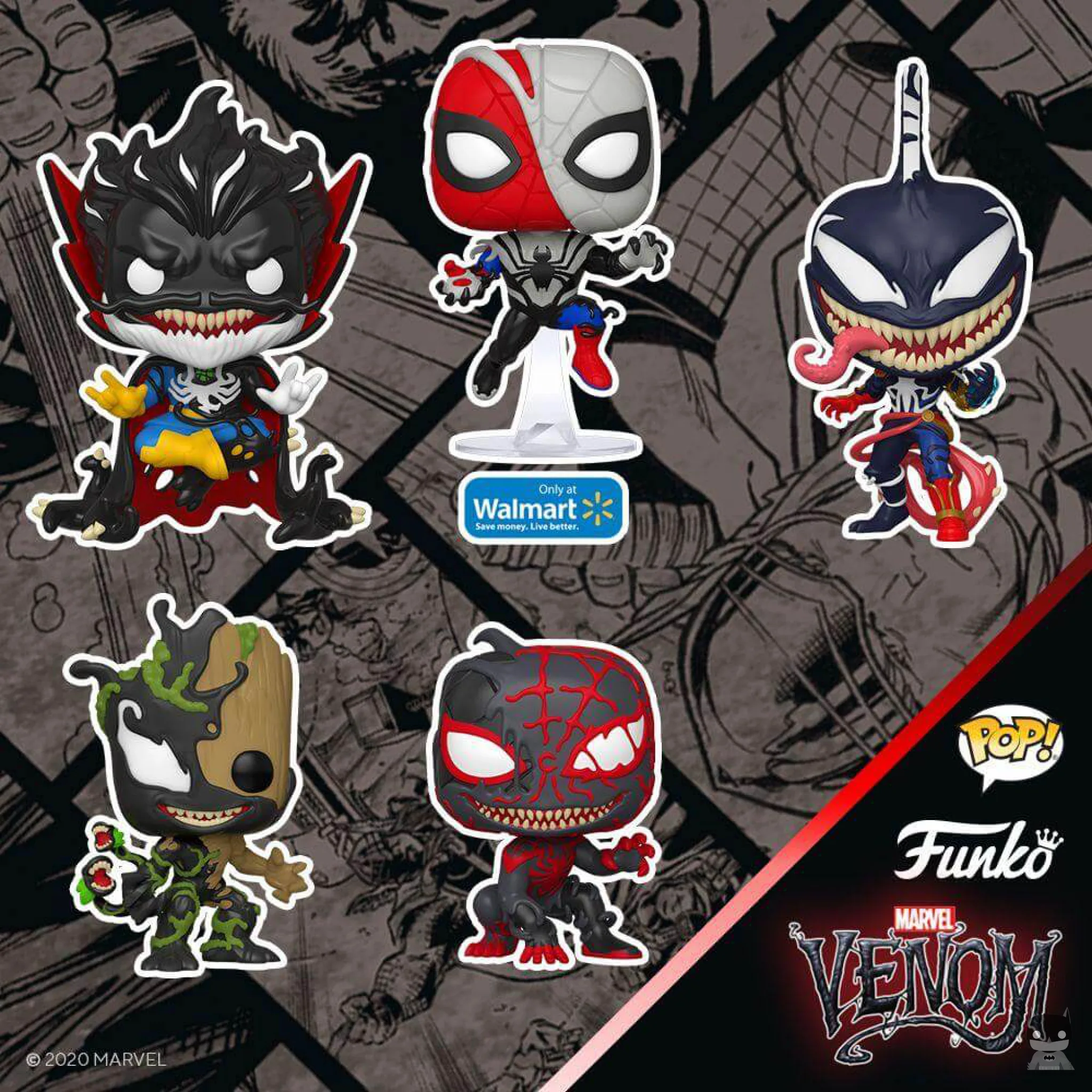 De nouvelles POP Marvel « venomisée »