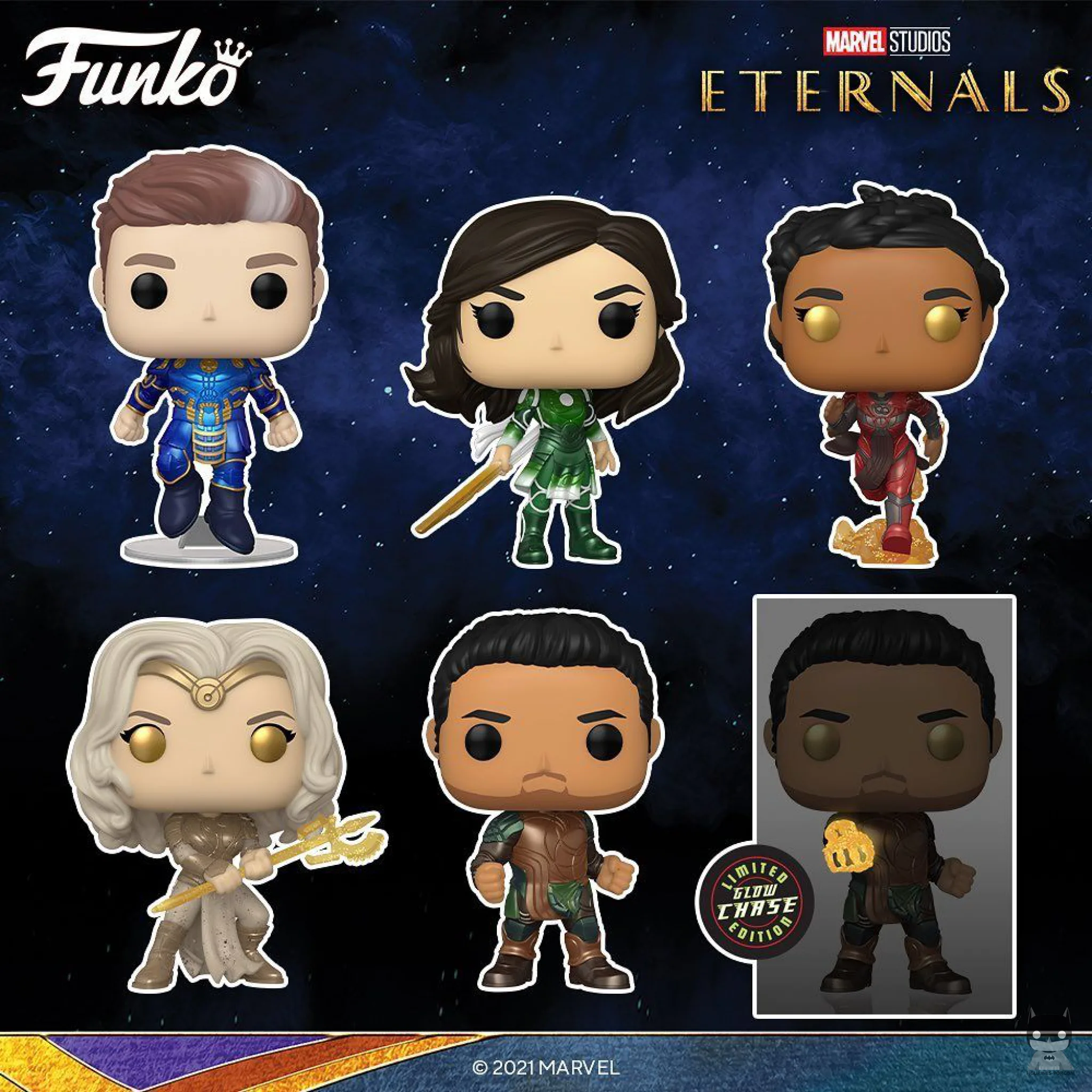 Déferlante de POP des Eternels de Marvel