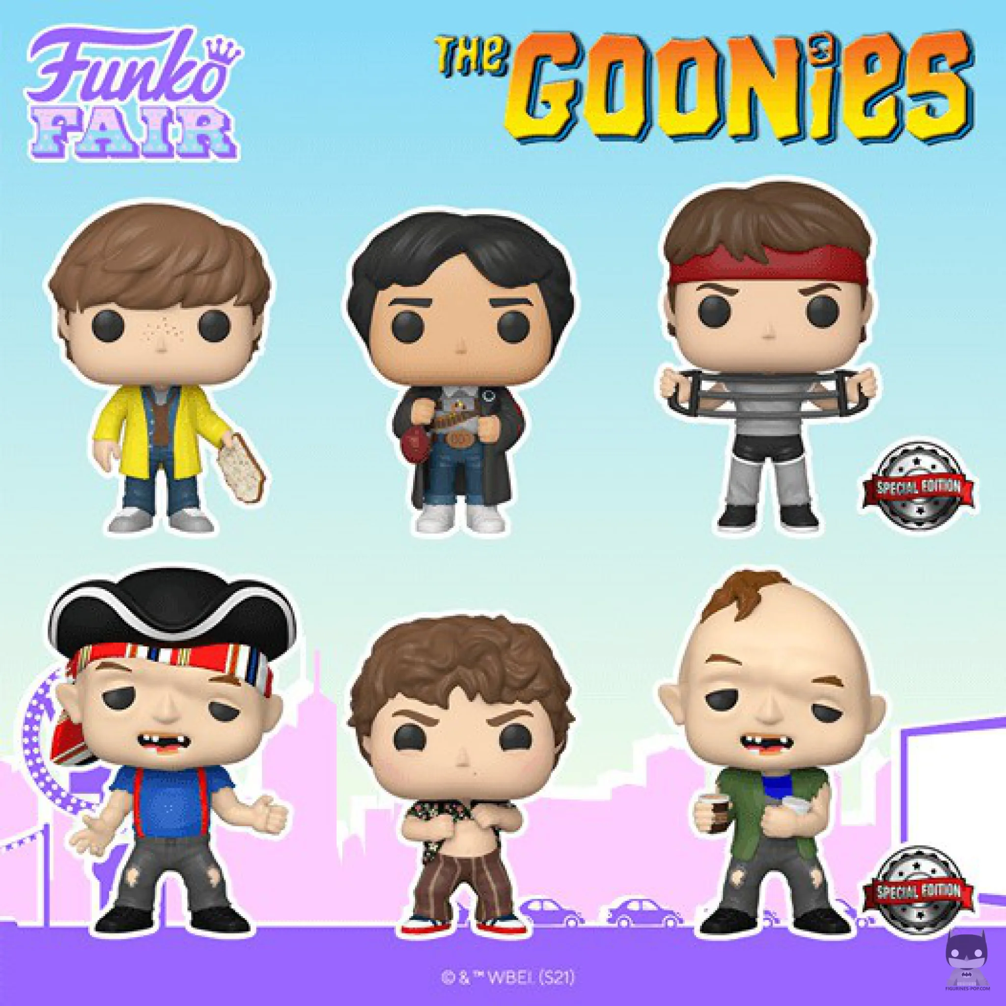 Déferlante de POP du film Les Goonies