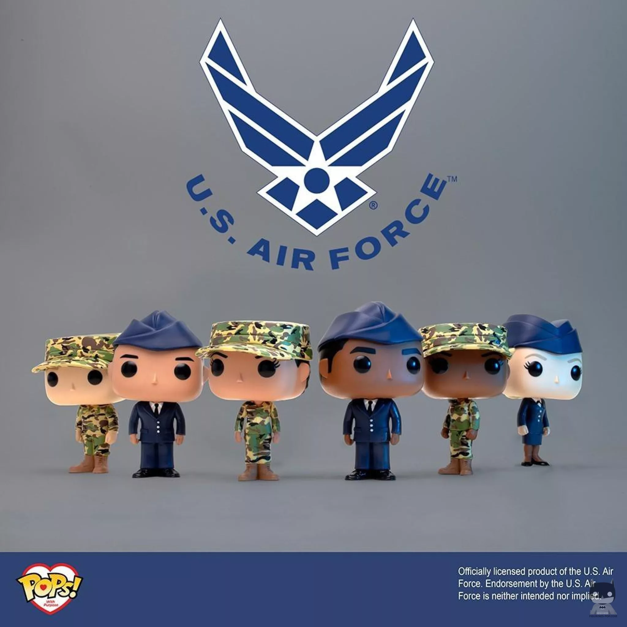 Des figurines POP pour les troupes armées et vétérans