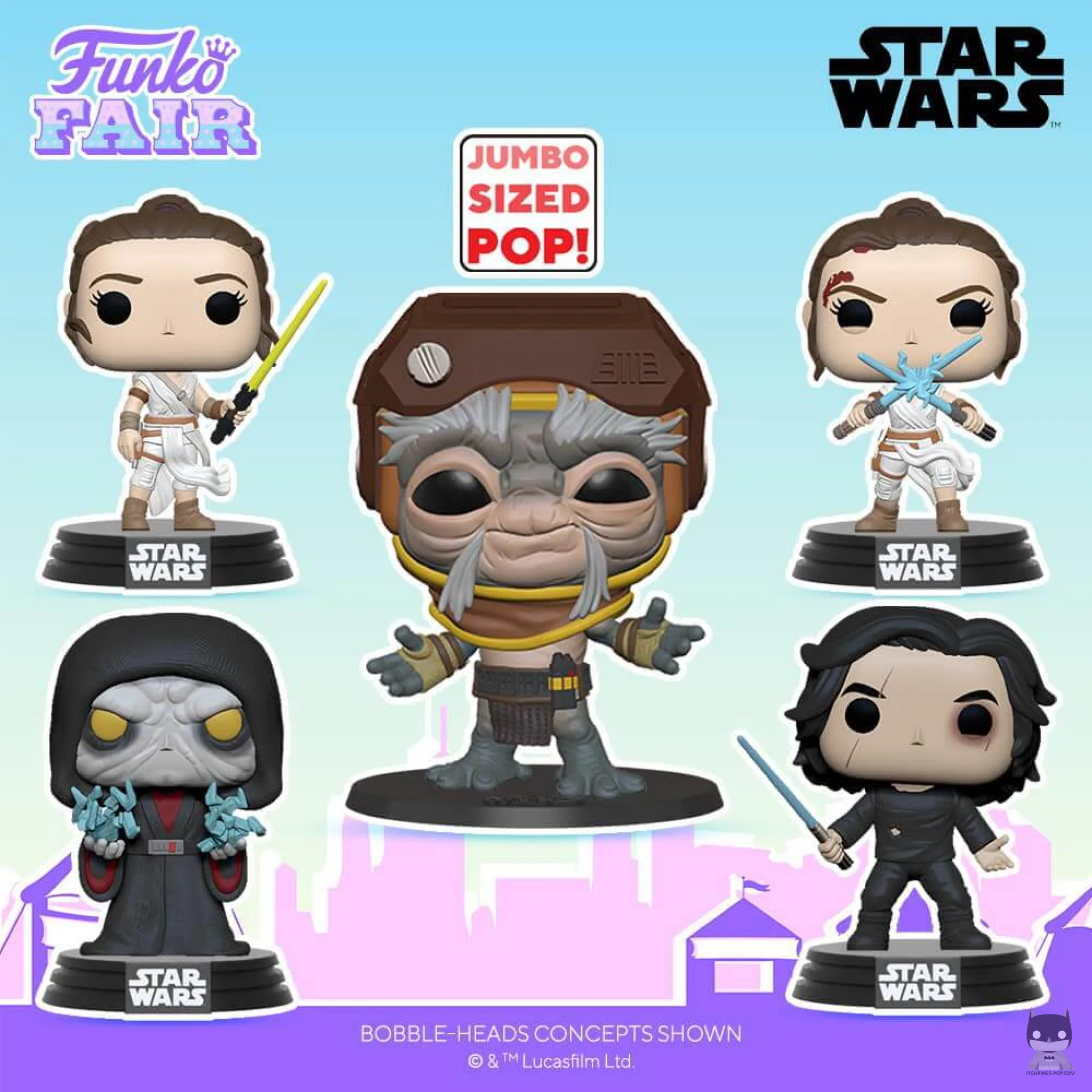 Des POP pour l’épisode IX de Star Wars : l’ascension de Skywalker