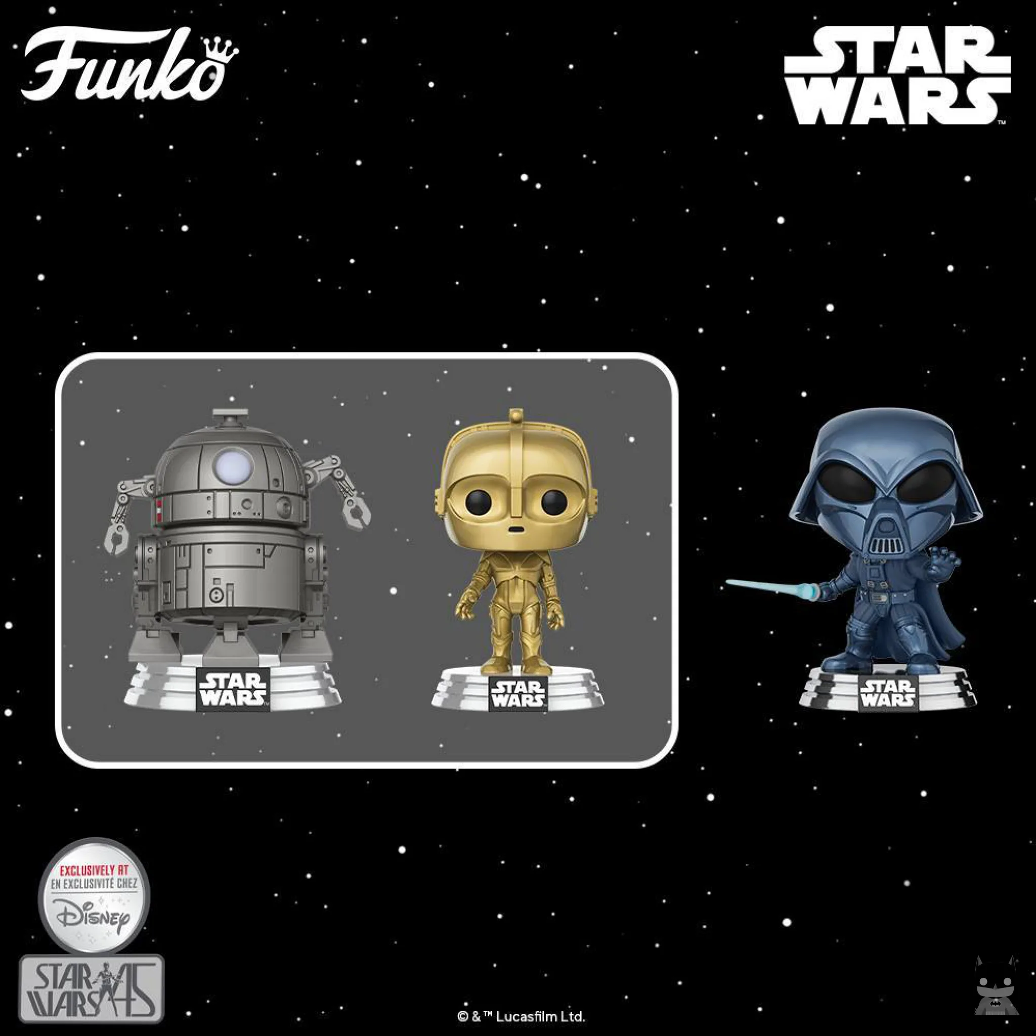 Deux nouvelles POP Concept Series de Star Wars