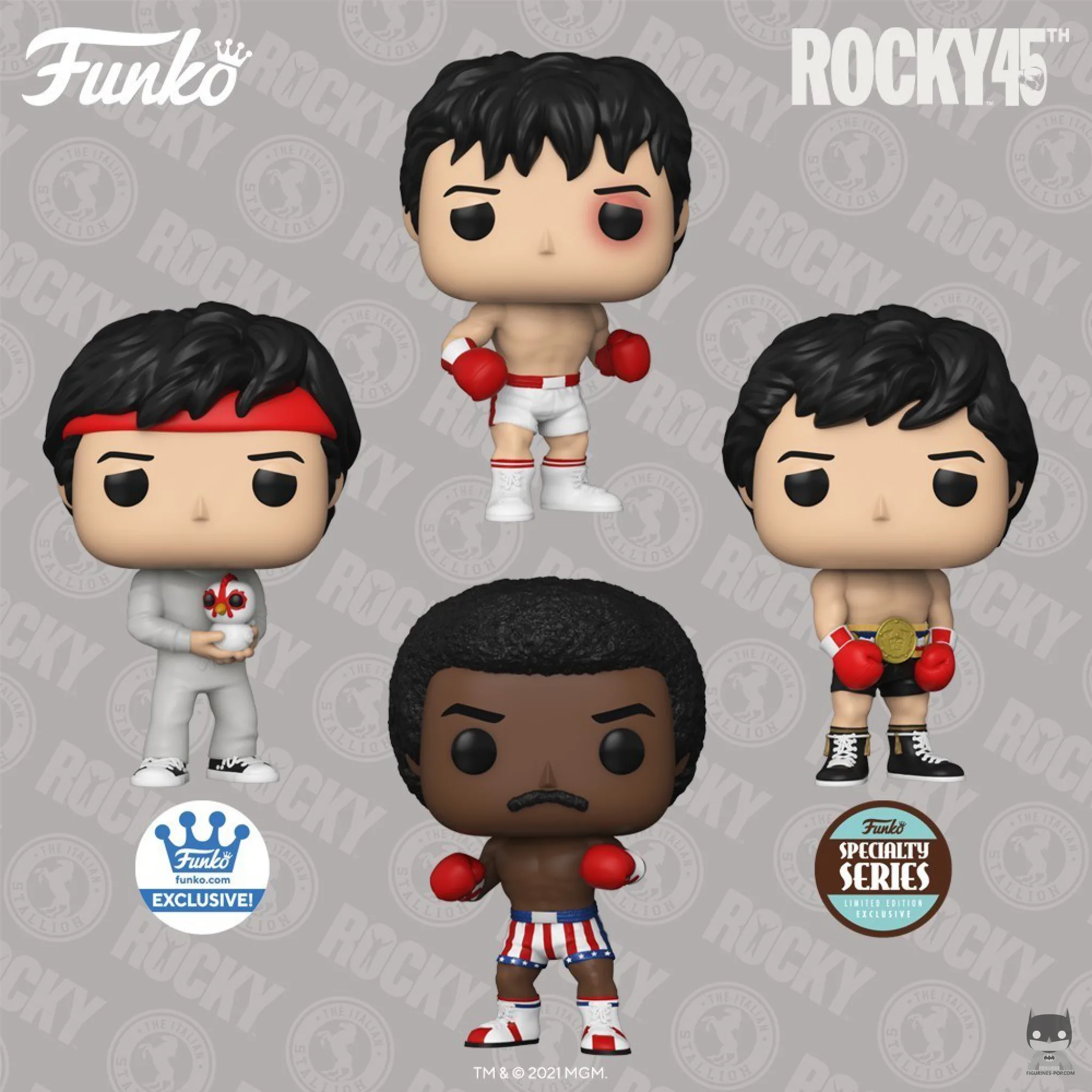 Funko célèbre les 45 ans de Rocky Balboa
